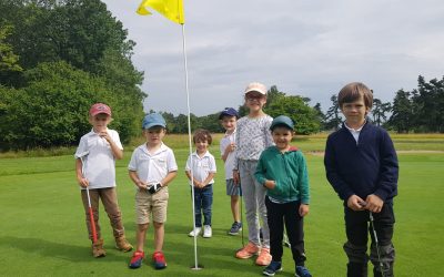 Nos petits golfeurs ont du talent….