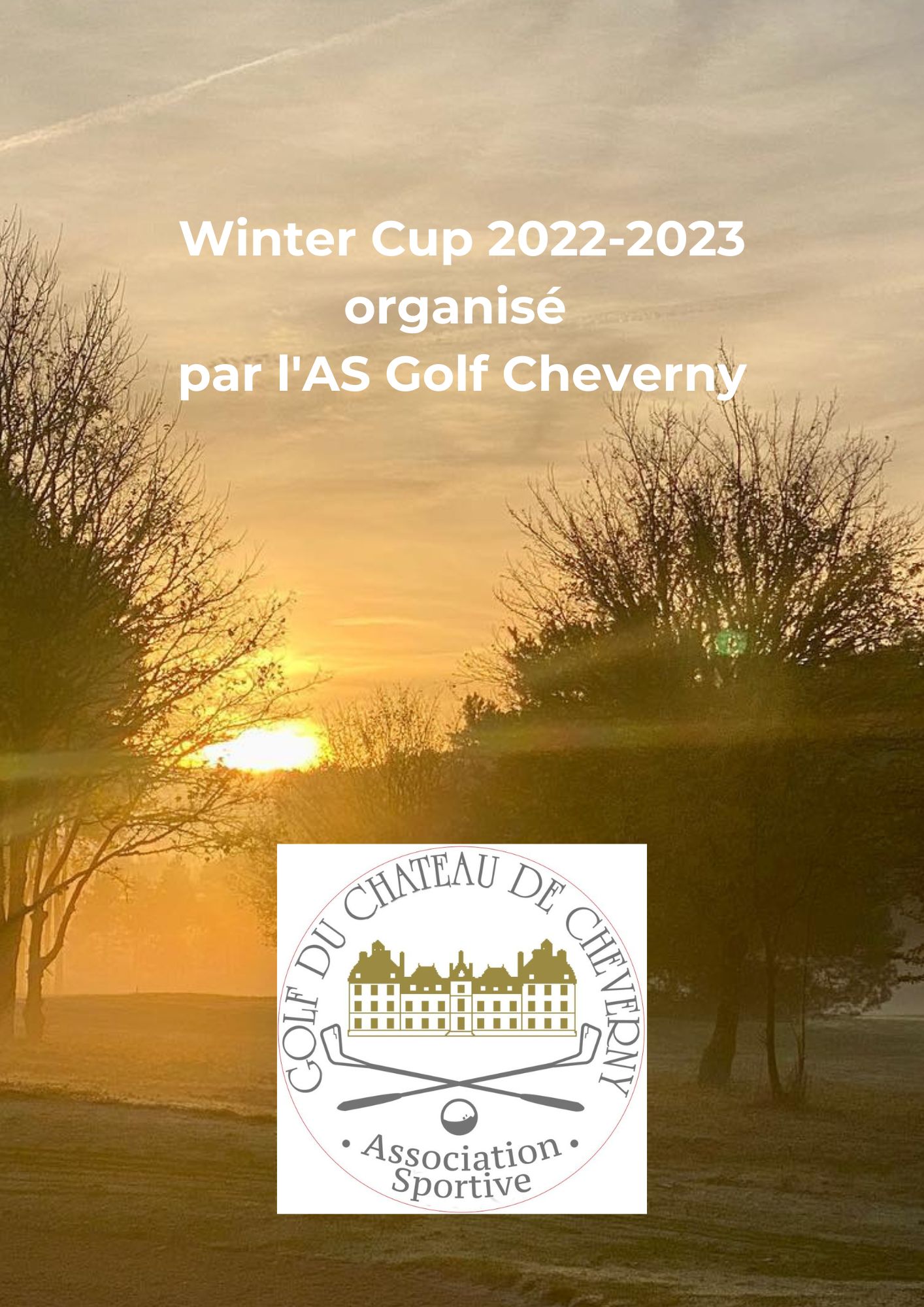 Winter Cup 2022-2023 organisé par l’AS Golf Cheverny