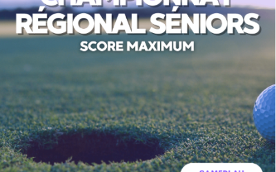 Championnat Régional Seniors le samedi 26 et le dimanche 27 septembre à Cheverny