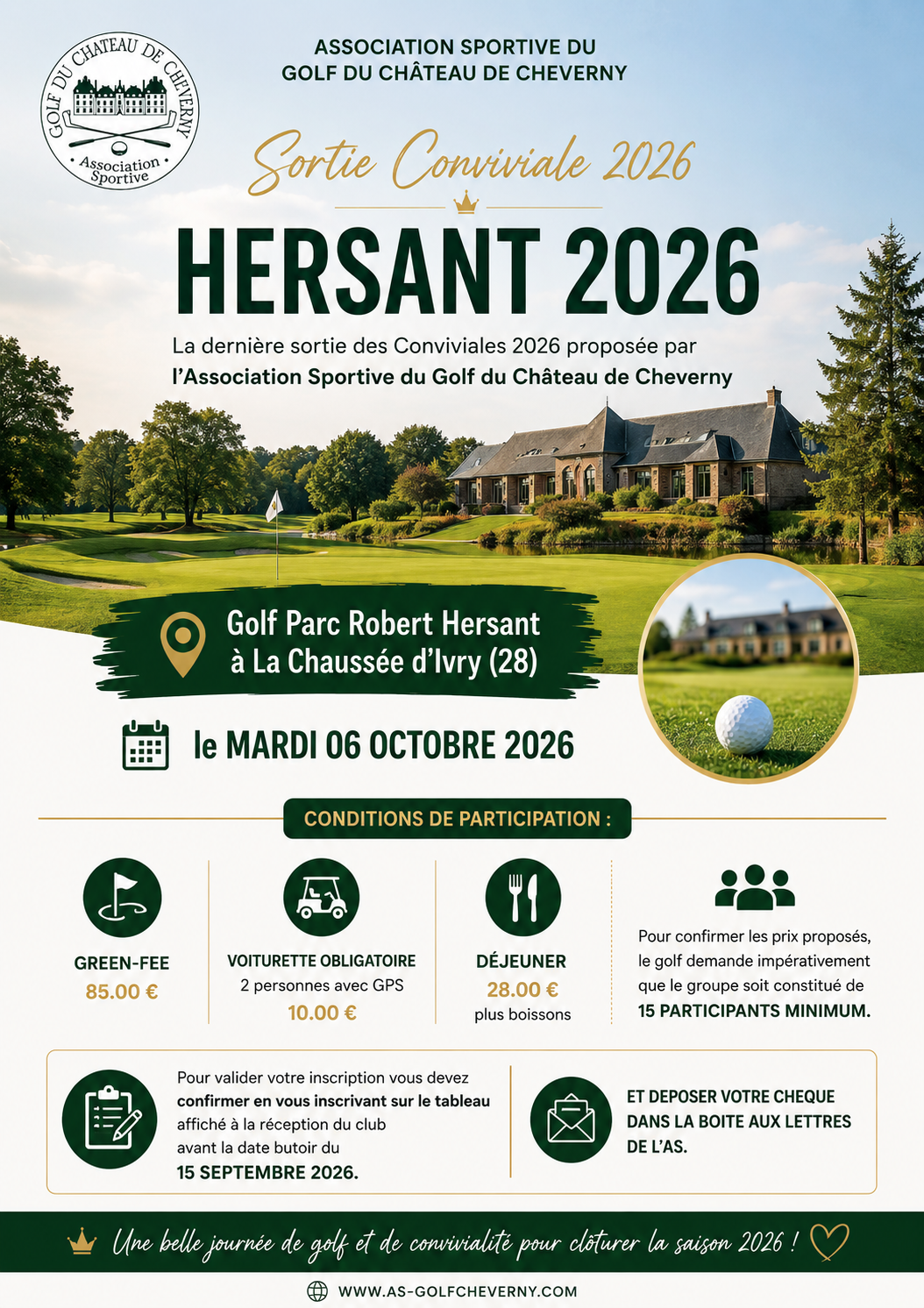Sortie Hersant 6 octobre 2026