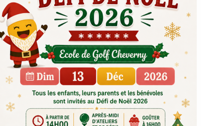 Défi de Noël de l’École de Golf du 13 décembre 2026