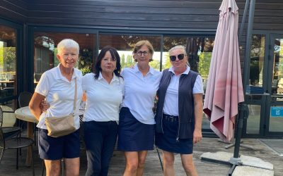 Notre équipe 1 Seniors Femmes au championnat de promotion B au Golf de Bondoufle-Val Grand du 18 au 20 septembre.