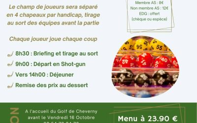 Rendez-vous le Dimanche 18 Octobre pour la 5ème édition de la Loto’s Cup